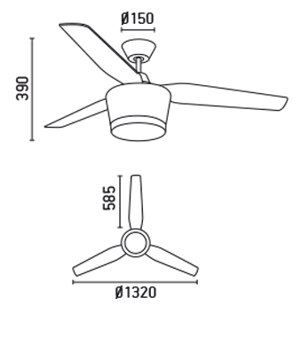 FARO 33452 schéma - ventilátor